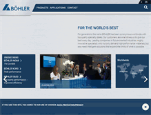 Tablet Screenshot of bohler.com.ua